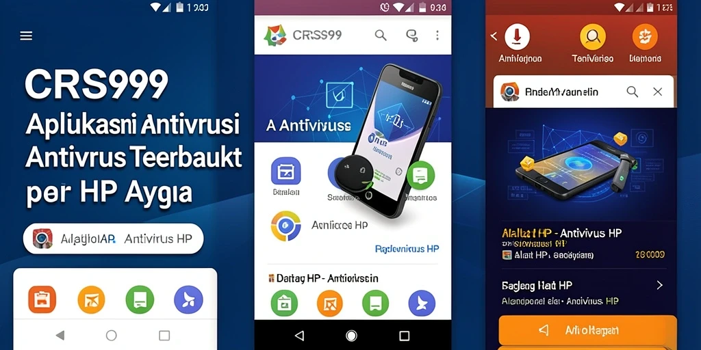 Antarmuka pengguna CRS99 yang sederhana dan fungsional.