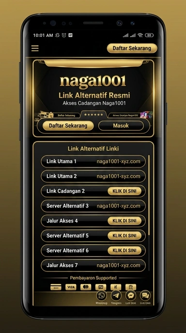 Halaman Link Alternatif untuk Akses naga1001